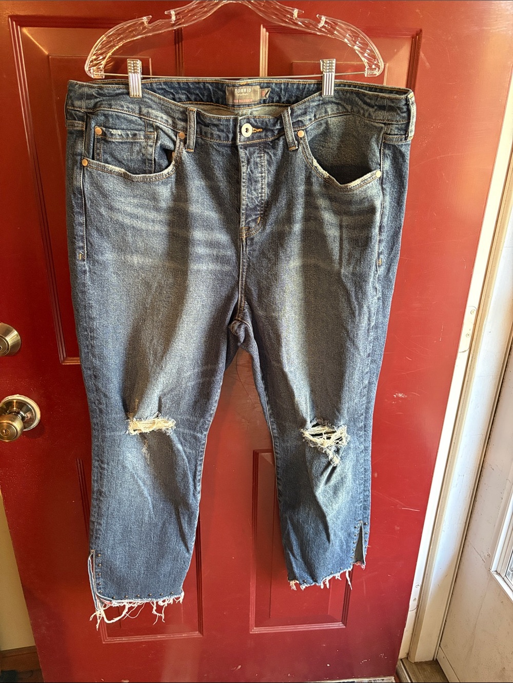Torrid distressed Jeans